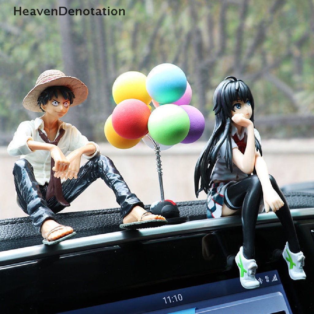 [HeavenDenotation] Hiasan Mobil Anime Kartun Luffy Yukino Patung Ornamen Auto Air Outlet HDV