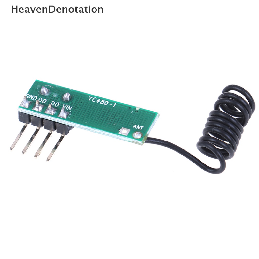 [HeavenDenotation] Modul Receiver Channel Wireless 433Mhz Daya Rendah Modul Jarak Jauh HDV