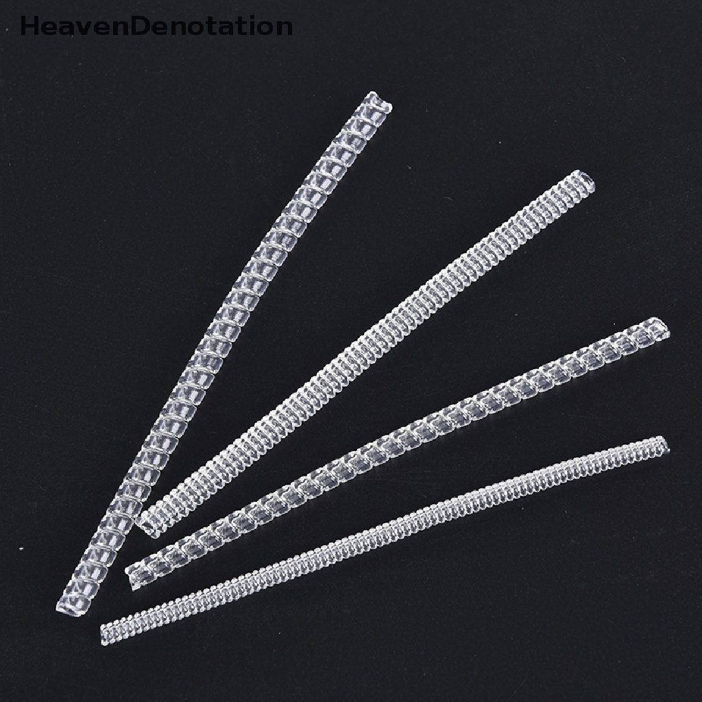 [HeavenDenotation] 5pcs Invisible Transparan Spiral Based Ring Sizer Adjuster Mengubah Ukuran Perhiasan HDV