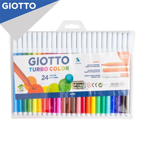 

Giotto Turbo Color Spidol 24 Warna