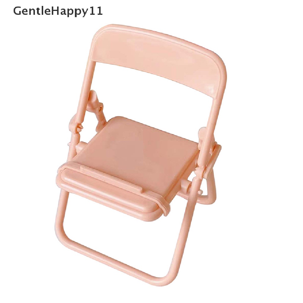 Gentlehappy Cute Color Chair Adjustable Phone Stand Dudukan Meja Universal Lazy id