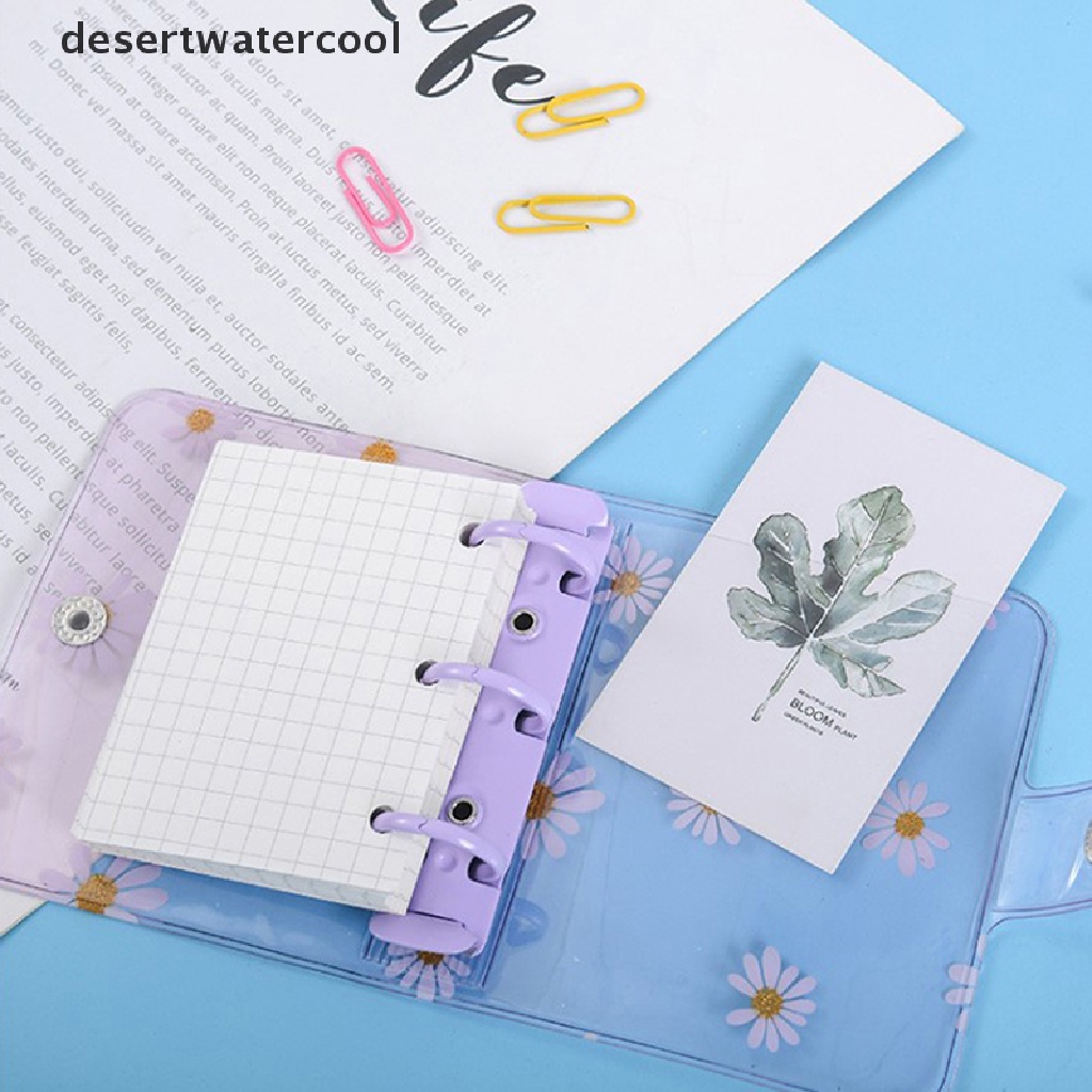 Deid Mini 3lubang Daisy Binder Note Planner Organizer Notebook Jurnal Diary Ring Binder Kawaii Perlengkapan Sekolah Martijn