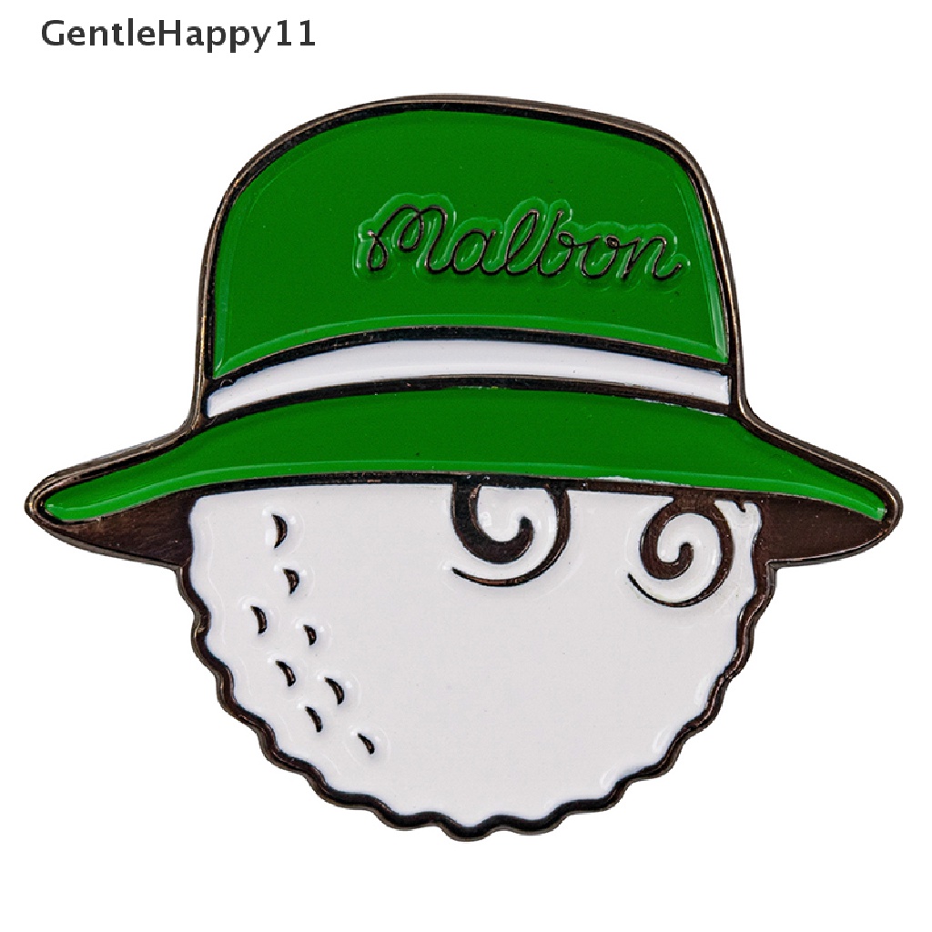 Gentlehappy 1pcs Mark Ball Topi Golf Klip Topi Golf Magnet Klip Dengan Magnet Golf Putg Aksesoris Golf Marker Pria Wanita id