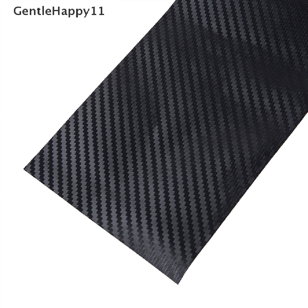 Gentlehappy 3D Carbon Fiber Stiker Mobil Tempel Pelindung Pintu Samping Anti Gores Tape Film id