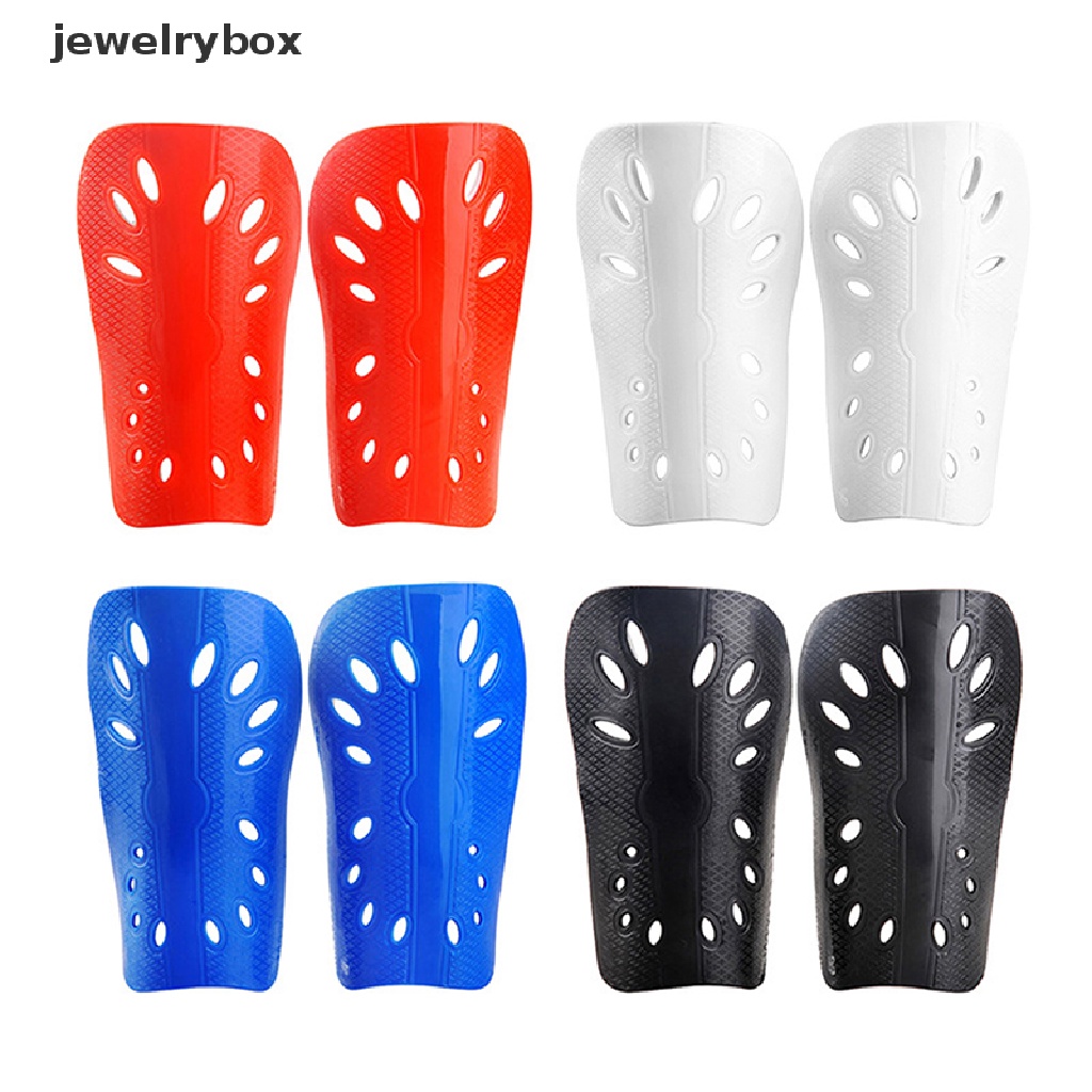 [jewelrybox] 1pasang Football Shin Pads Plastik Pelindung Sepak Bola Pelindung Kaki Untuk Anak-Anak Dewasa Alat Pelindung Bernapas Shin Guard Butik