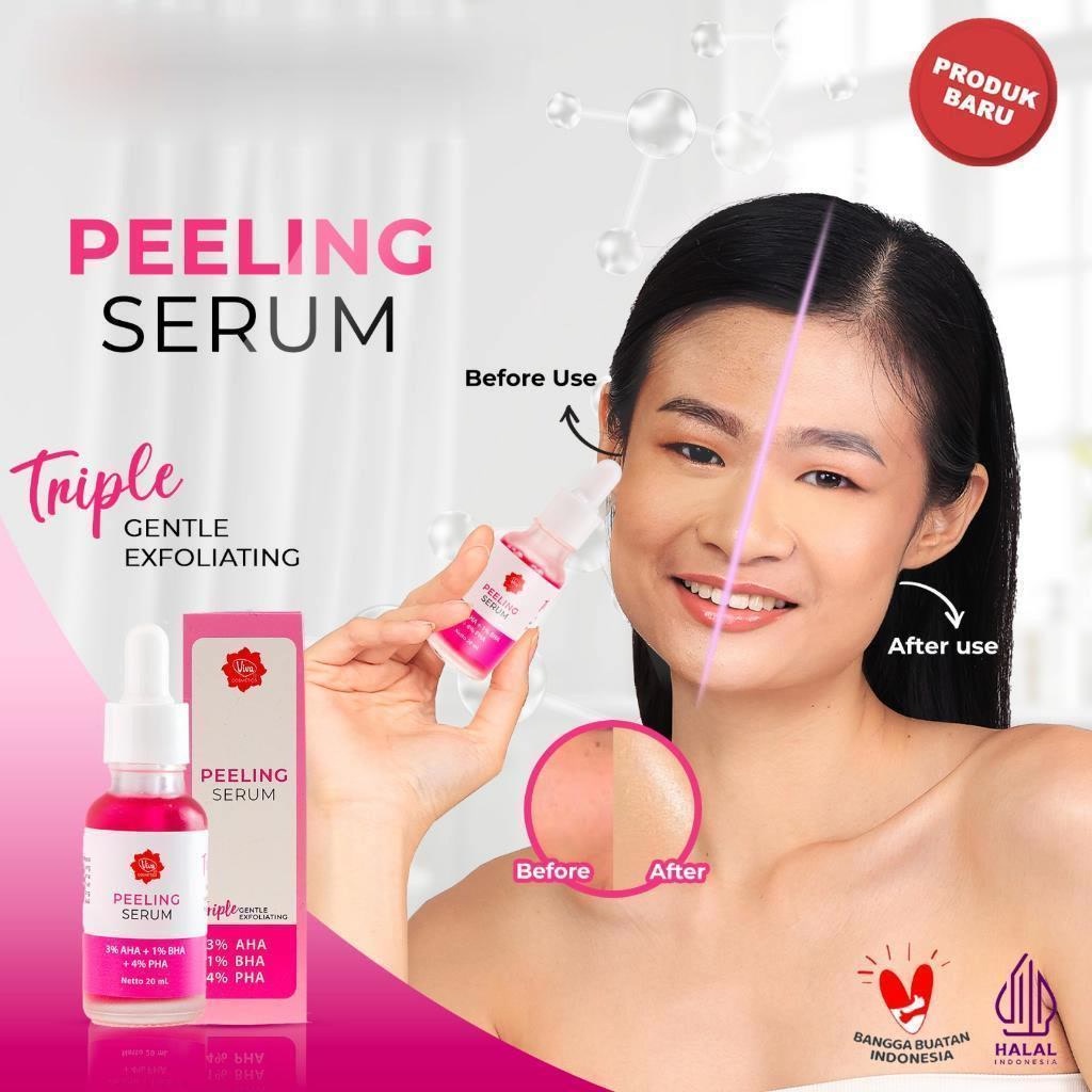 Viva Peeling Serum with Glycolic Acid (AHA), Salycilic Acid (BHA), Gluconolactone (PHA) - 20ml