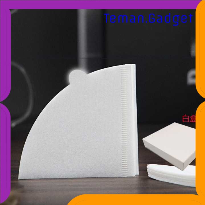 TG - DPR One Two Cups Kertas Filter Saringan Kopi V60 Drip 1 - 2 Serve 100 PCS - V40