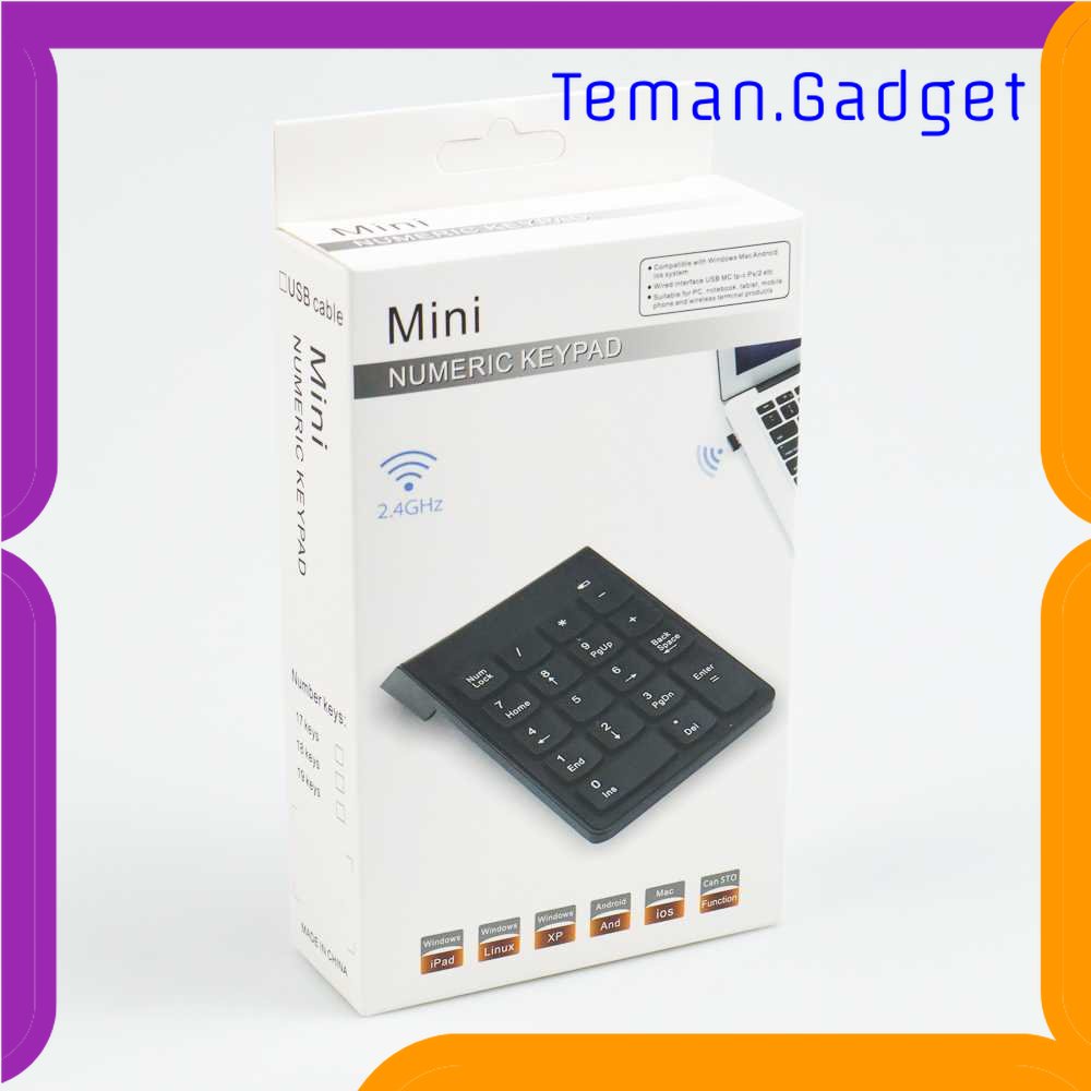 TG - KMP Taffware Keypad Numeric Wireless 2.4 GHz 10 Meter - i120