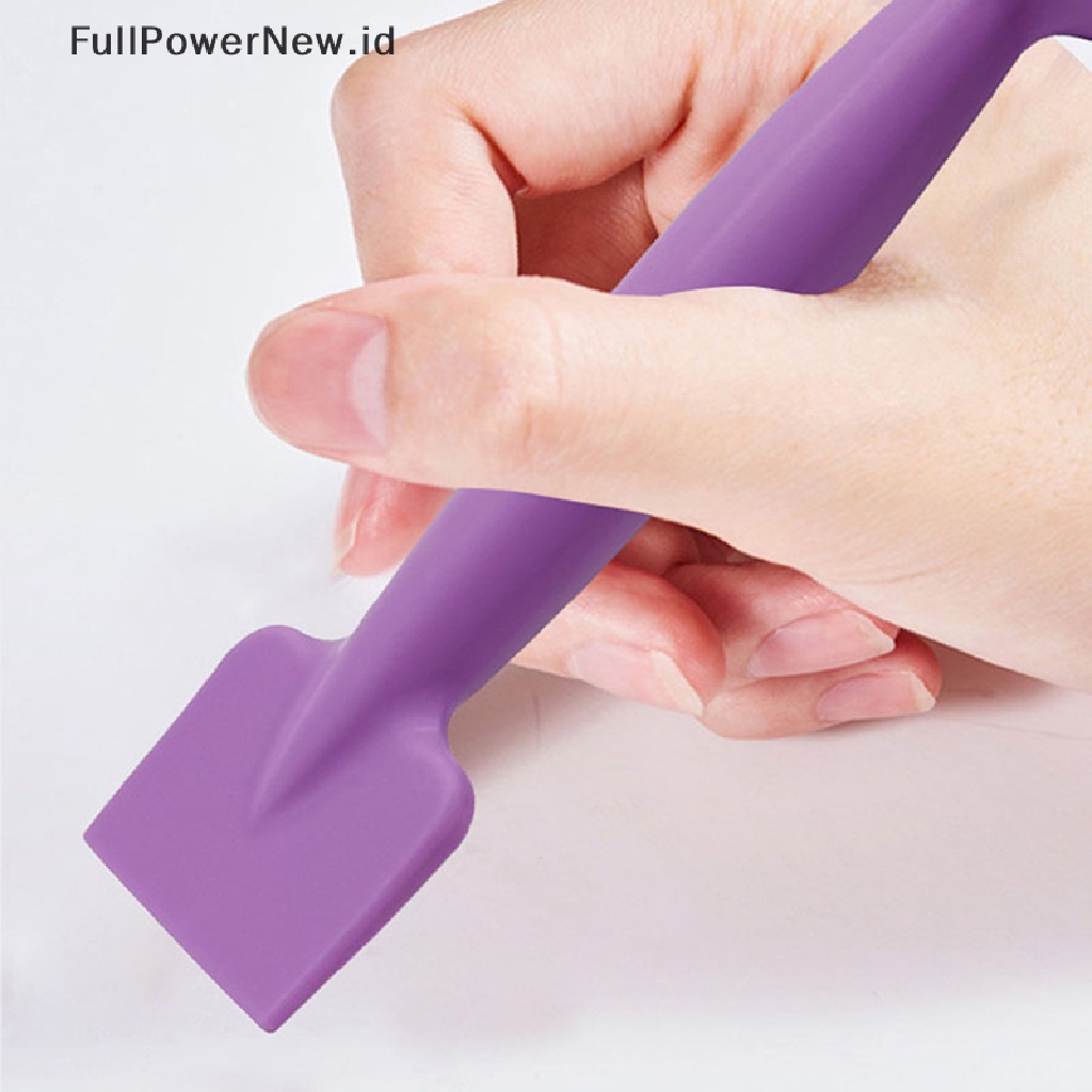 Power 1pc Sikat Pembersih Wajah Kepala Ganda Silicone Facial Cleanser Wash Brush Soft ID