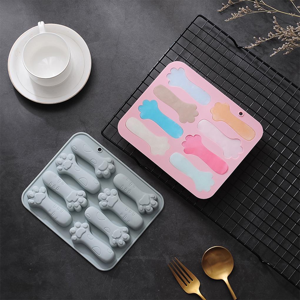 8kisi Cetakan Kue Coklat Baking DIY Tools Cookie Candy Patisserie Claw Mould Bisa Dicuci Pancake Pastry Desserts
