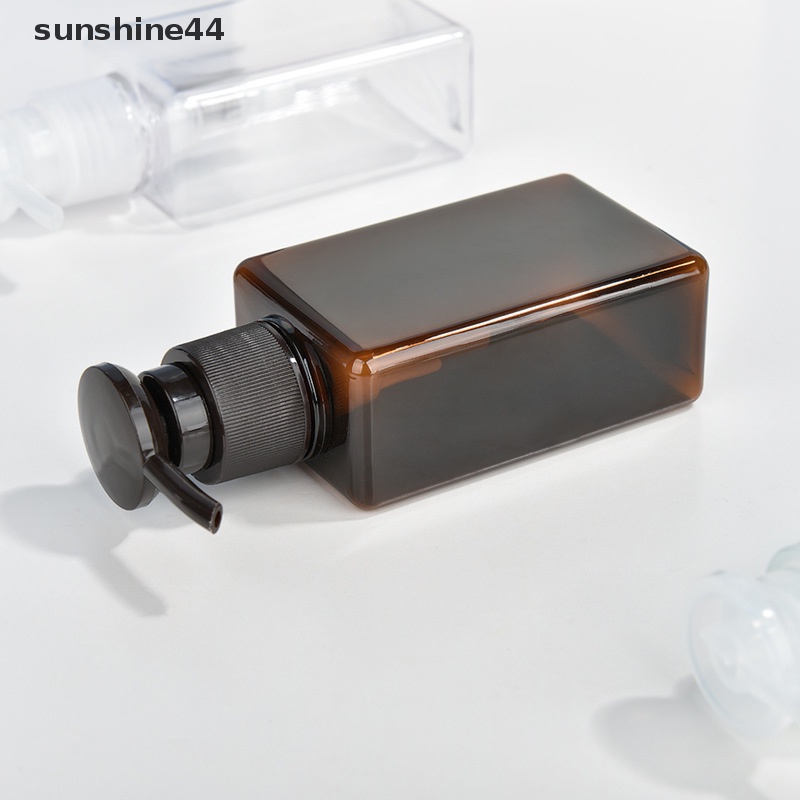 Sunshine Botol Busa Portable Botol Kosong Lotion Shampoo Dispenser Botol Isi Ulang ID