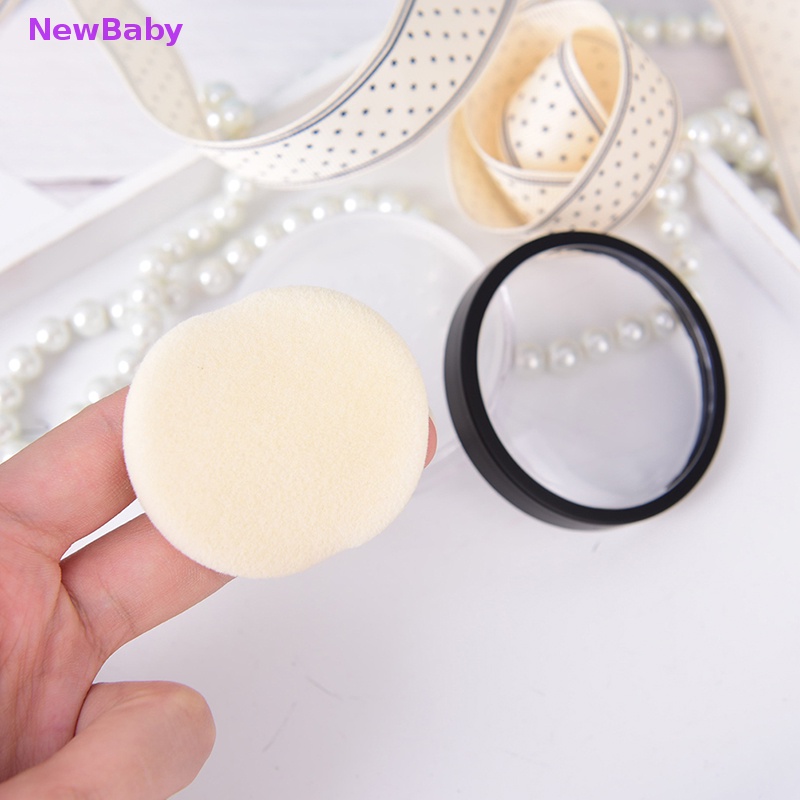 Newbaby 1pc 20ml Ayakan Kosmetik Kosong Longgar jar Wadah puff Kotak makeup travel ID