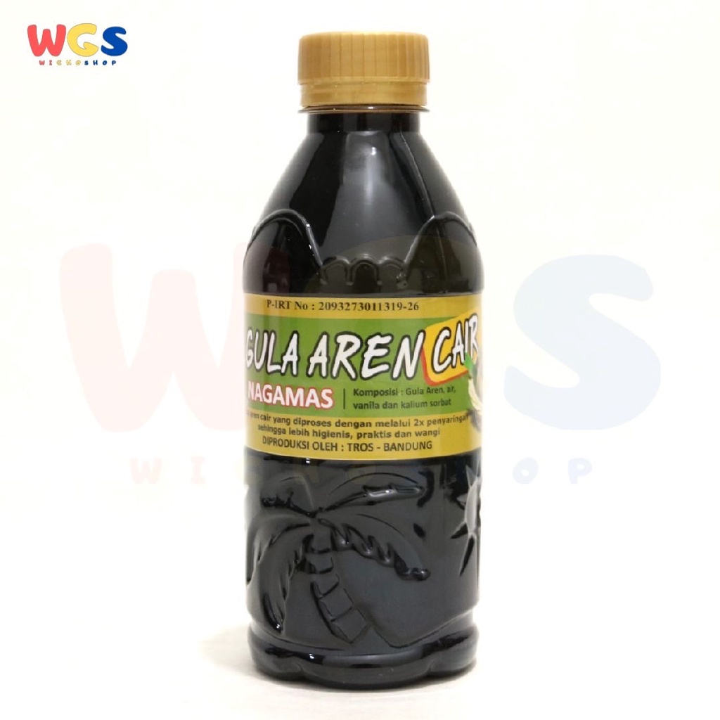 Nagamas Liquid Natural Palm Sugar Gula Aren Cair Asli 460g - Halal
