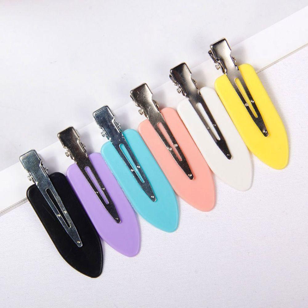 Mxbeauty Diy Cream Lem Hairclip 10pcs Multicolour Resin Hairgrip Set Tanpa Jejak Hairclip Aksesori Rambut Dekorasi Hairpin Bahan Paket