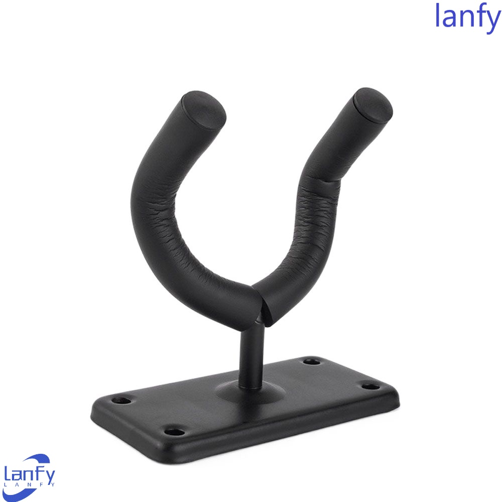 Lanfy Gantungan Tempel Gitar Universal Bagian Gitar Dinding Stand Hook Holder Bass Aksesoris Gantungan Gitar