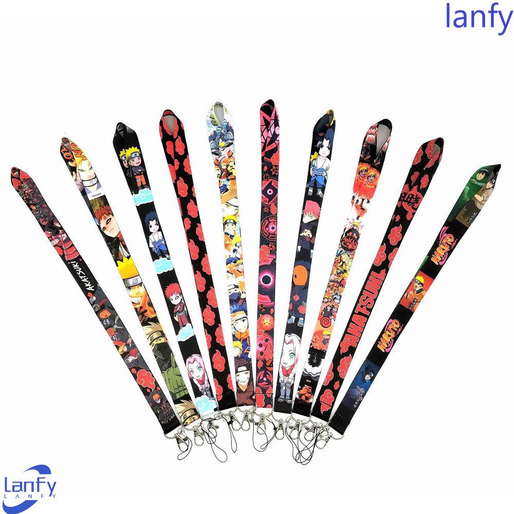 Lanfy Tali Lanyard Handphone Motif Kartun Anime Naruto