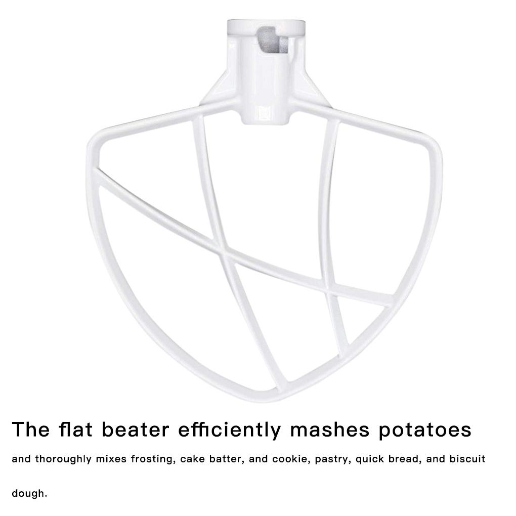 Coated Flat Beater Baking Mixing Tool Pengganti Mangkok-Lift Stand Mixer 6liter