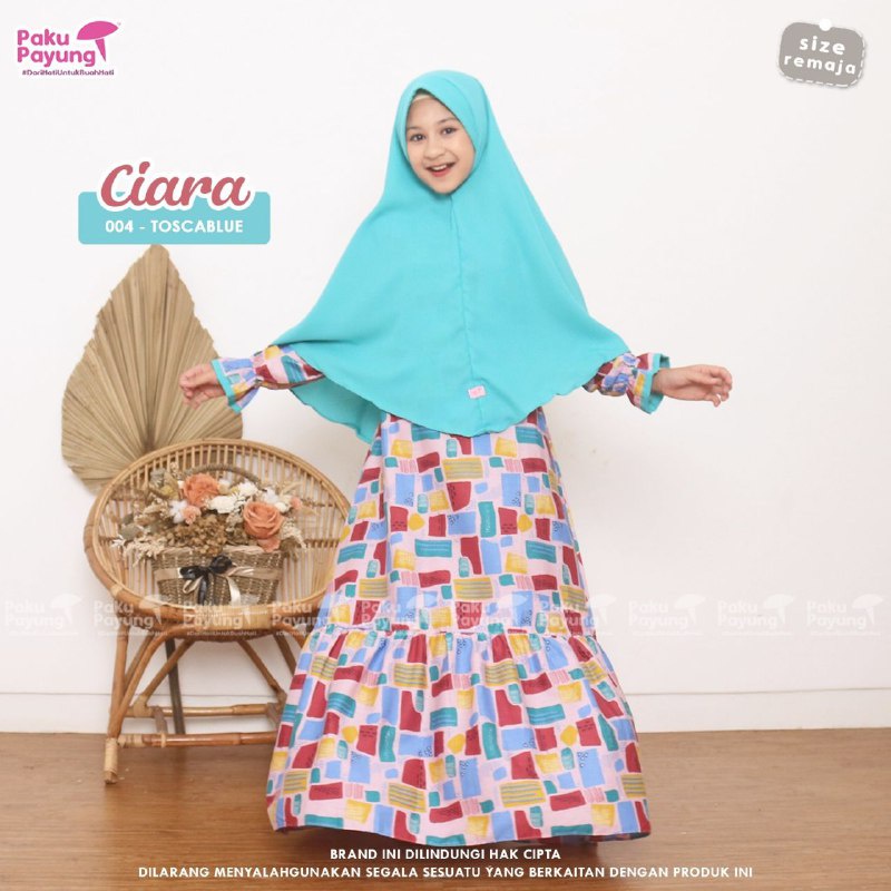 Gamis Anak Ciara Paku Payung