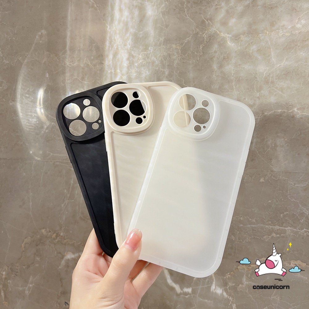 Casing Soft Simple Case Untuk Infinix Hot 11 10T 10 Lite 10s 11s Hot 10s 11 10T 11s 10 9 Play Infinix Note 8 Smart 6 5 mewah Warna Solid Polos Tpu Debu Shock Resistant Penutup Belakang