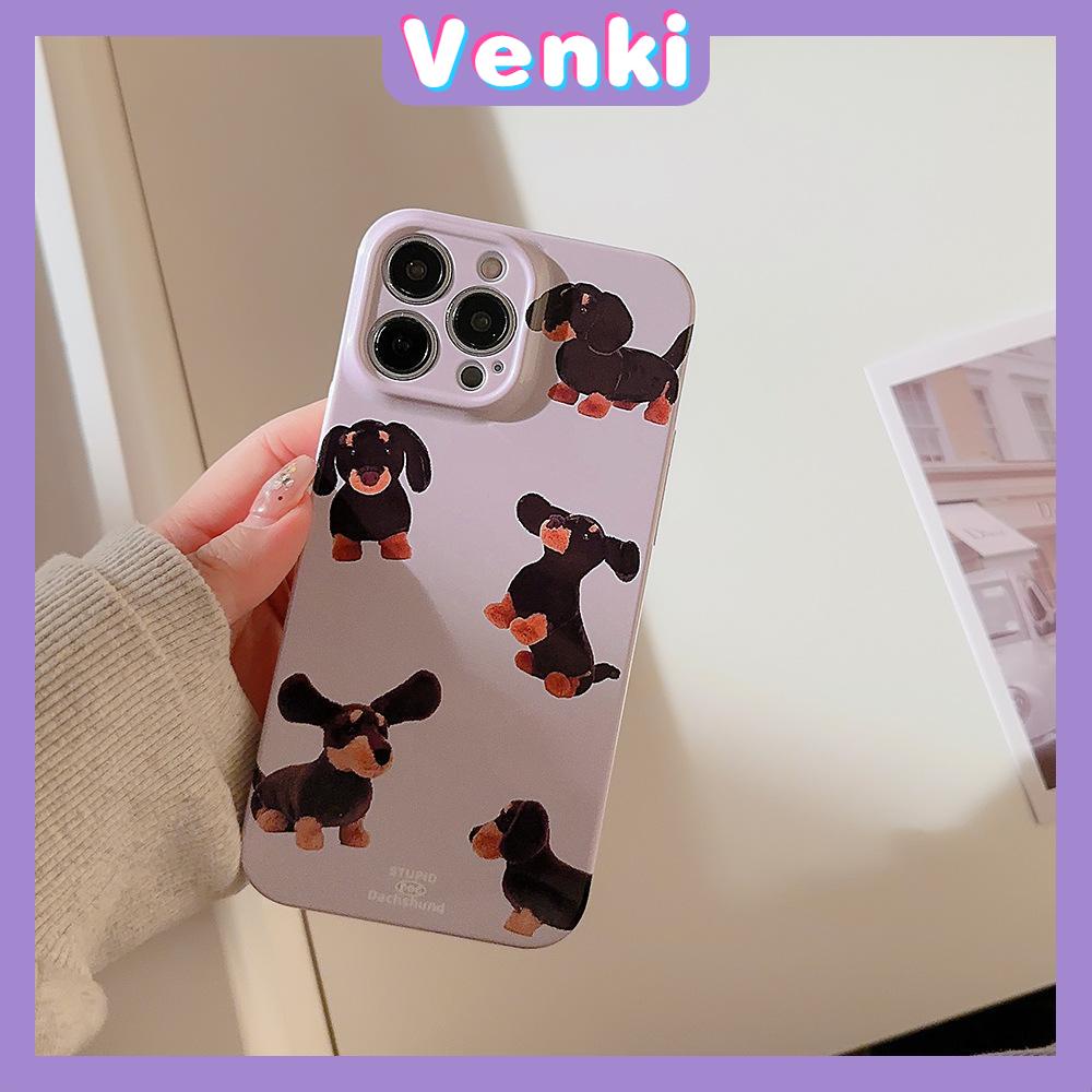 Venki - For iPhone 11 iPhone Case Cream Glossy Soft Case TPU Shockproof Camera Cover Protection Bear Bunny Compatible with iPhone 14 13 Pro max 12 Pro Max xr xs max 7Plus 8Plus