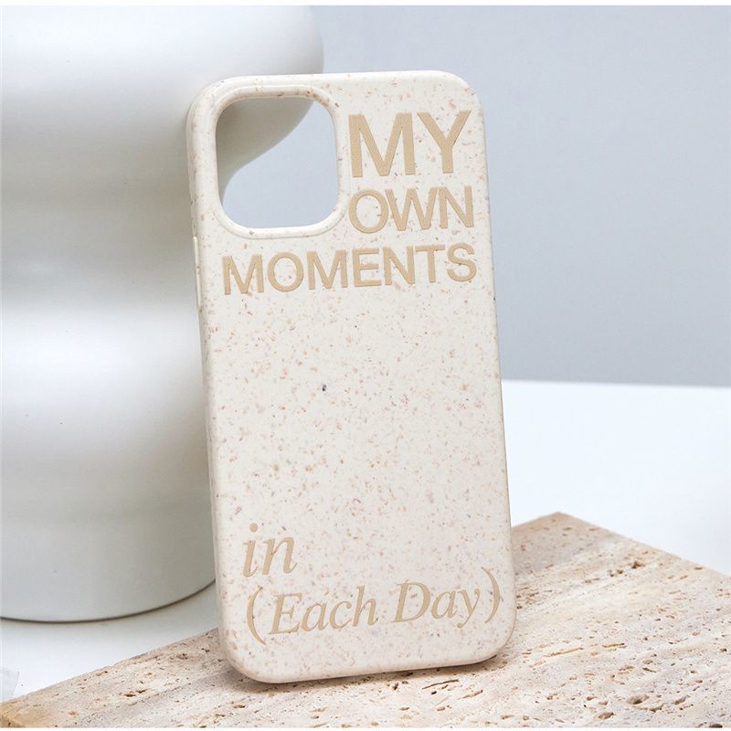 Cocok Untuk Iphone14 Pro Max iPhone Phone Case Ramah Lingkungan Degradable Phone Case Kamera Perlindungan Tahan Guncangan Kompatibel Dengan iPhone 13 13pro 13prm iPhone 11 7Plus 8Plus Xr XS 12 Pro Max Casing Ponsel