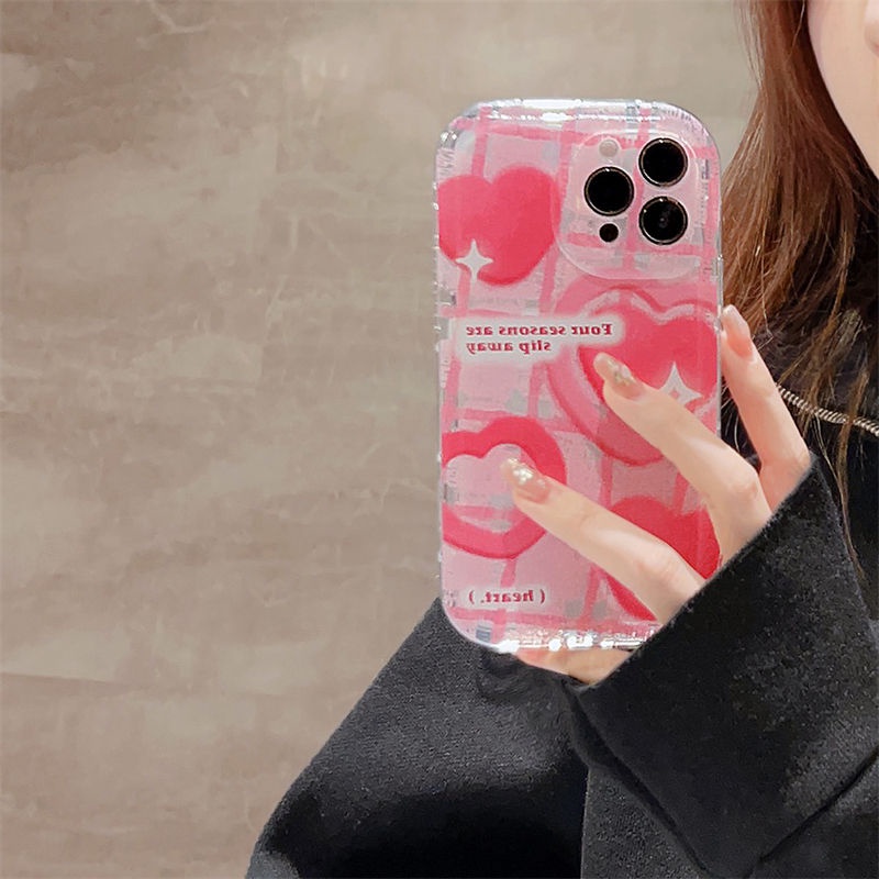 Cocok Untuk Iphone14 Pro Max iPhone Phone Case Airbag Protection Phone Case Kamera Tahan Guncangan Kompatibel Dengan Iphone13 13prm iPhone 11 7Plus 8Plus Xr XS 12 Pro Max 12mini 13mini Phone Case