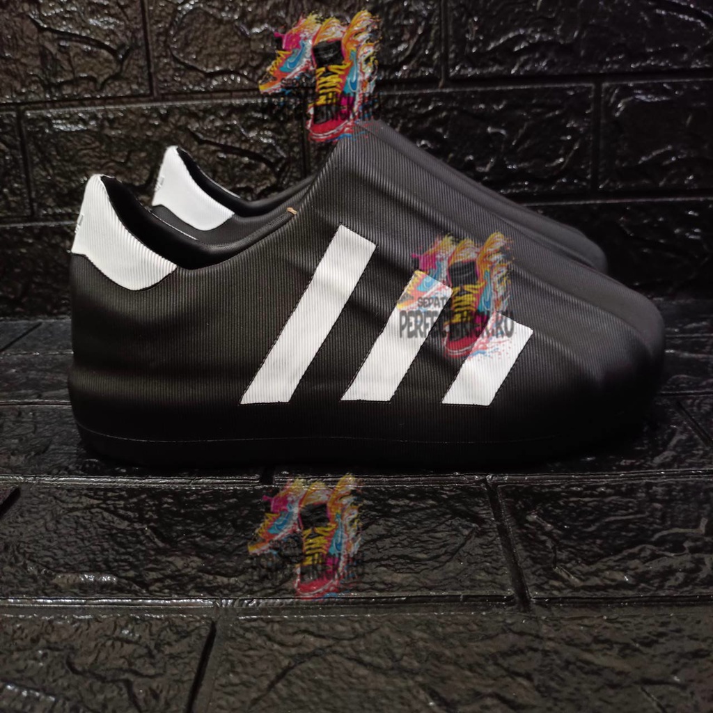 Sepatu Adifom Superstar Black White