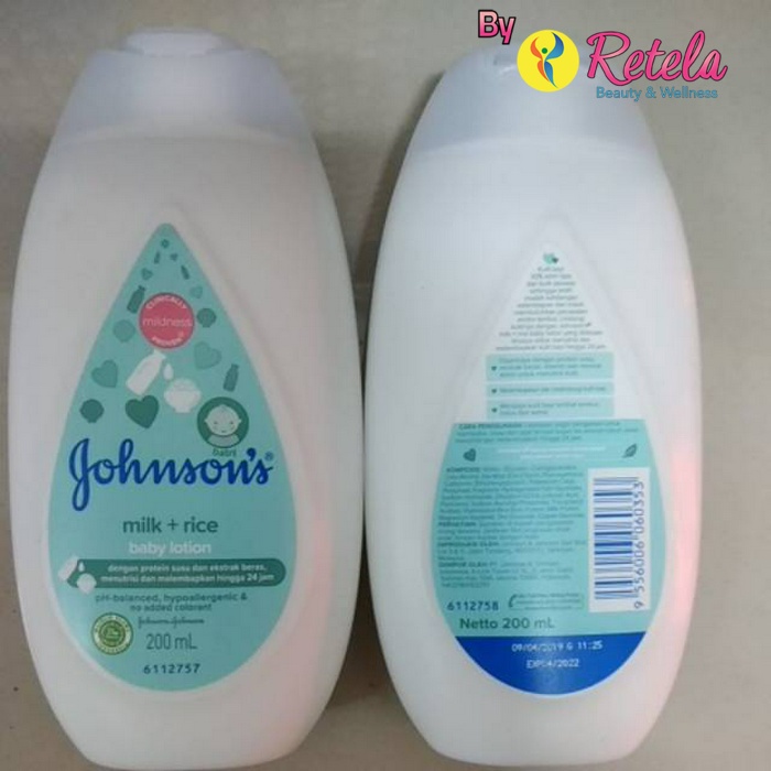 J&amp;J BABY MILK LOTION 200ML