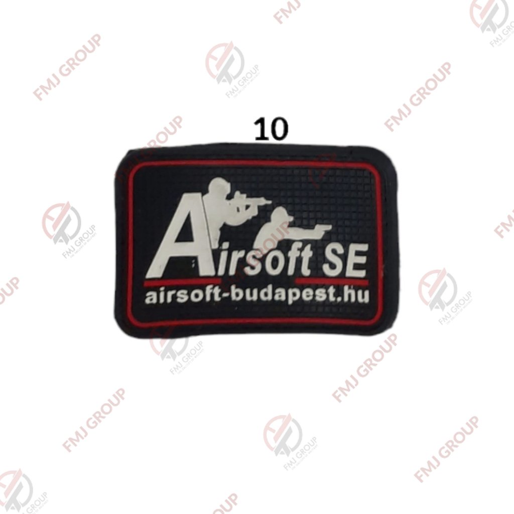 Patch Rubber Perbakin, Airsoft indonesia, Tactical Karet Velcro Perepet