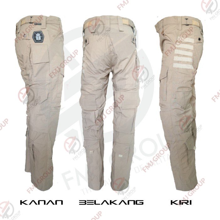 Celana Tactical / Kitanica / Celana PDL Cargo Casual Terbaru