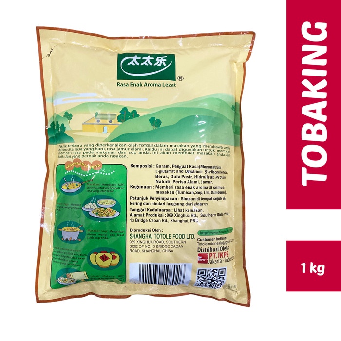 

Cahayadstore Totole Kaldu Jamur 1 Kg / Totole Jamur 1000 Gr