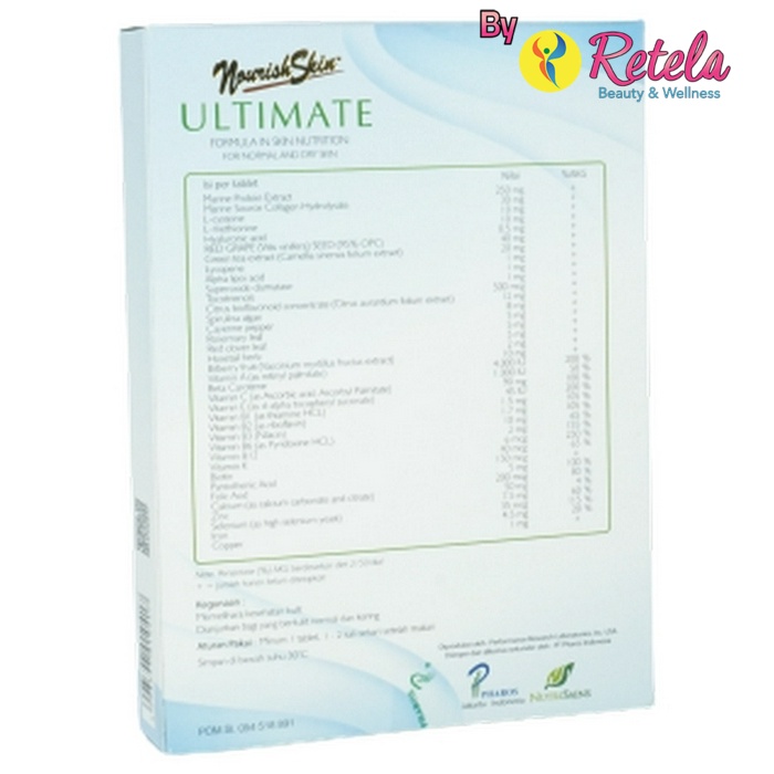 Nourish Skin Ultimate 15 Tablet