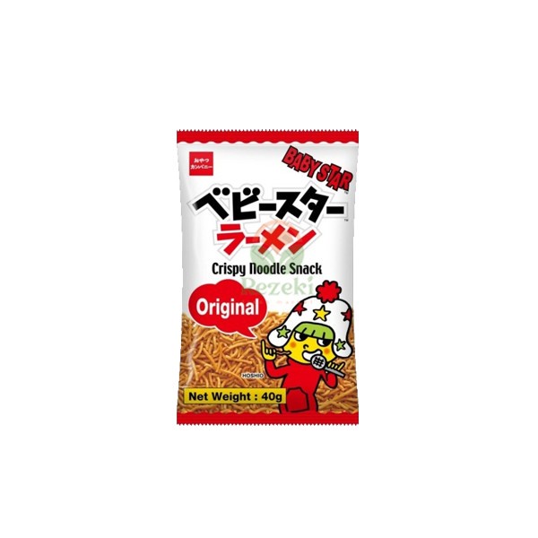 

Oyatsu Baby Star Crispy Noodle Snack Original [40 gr]