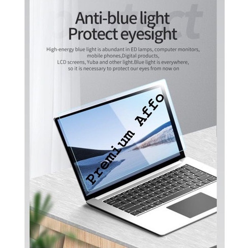 Anti Gores Laptop Tempered Glass Compatible ASUS LENOVO HP DELL 14'15' - 14 inch, Spy+UV Protect