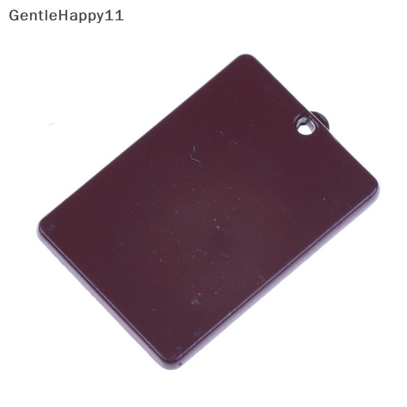 Gentlehappy Aksesoris Miniatur Rumah Boneka Mini Bahan Alloy Clipboard Dengan Kertas Asli Nempel id