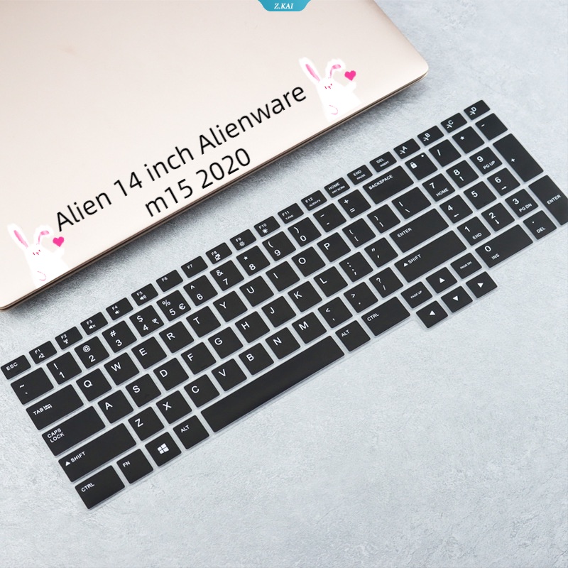 Laptop Model Aliens 15.6 Inch M17 2020 Tahan Air Dan Tahan Lembab Aksesori Keyboard Komputer Penutup Keyboard Yang Dapat Dilepas Dan Dicuci [ZK]