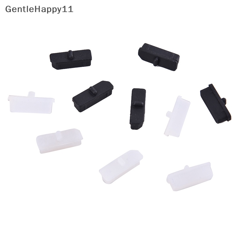 Gentlehappy 10pcs DisplayPort Cover Pelindung Penutup Karet Tutup Debu Untuk Komputer DP Conne id