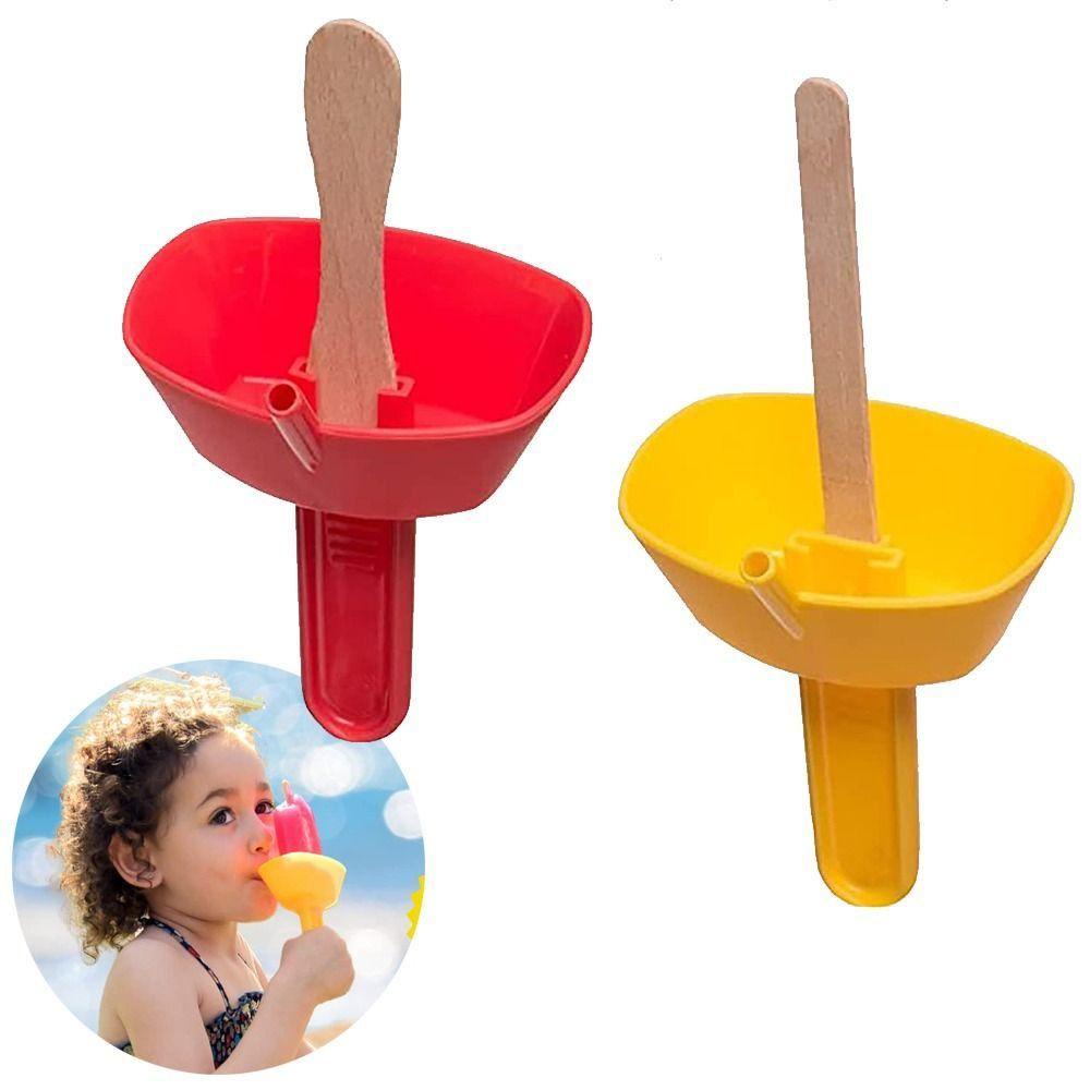 Suyo Drip Proof Popsicle Holder Dirtiness free Pelindung Es Loli Double Ringan Anti Aliran