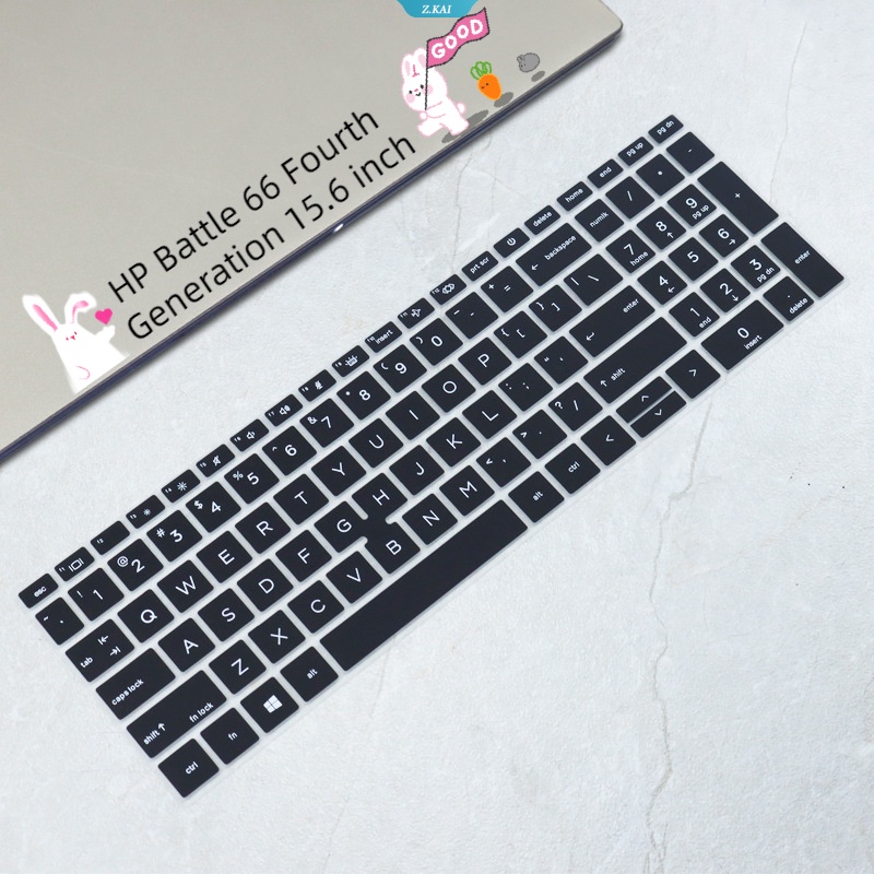 Pelindung Film Keyboard Silikon Laptop Untuk HP Battle66 Fourth Generation 15.6 Inch Tahan Air Dan Tahan Lembab Full Coverage Protective Film [ZK]