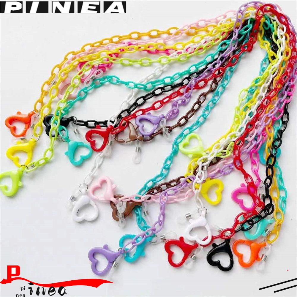 Rantai Kacamata Nanas Warna Permen Lanyard Ultra Ringan Anti Hilang