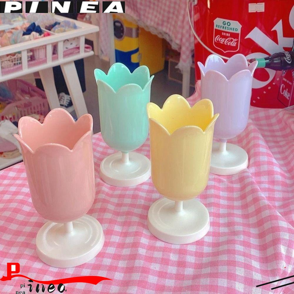 Tempat Pulpen Nanas Tulip Desktop Storage Organizer Bucket Penyimpanan Alat Tulis Siswa