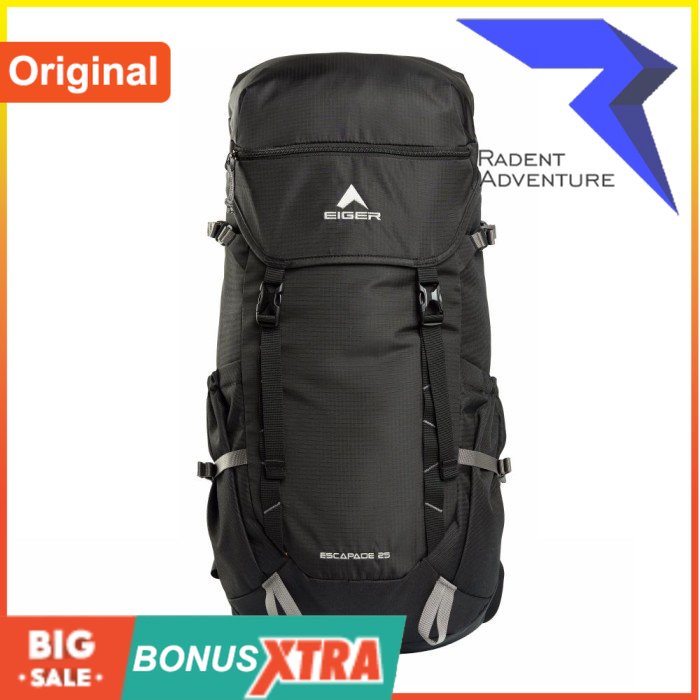 E llllGER1989 Tas Gunung ESCAPADE 25 CARRIER Bag 91000 8401 Original Unisex