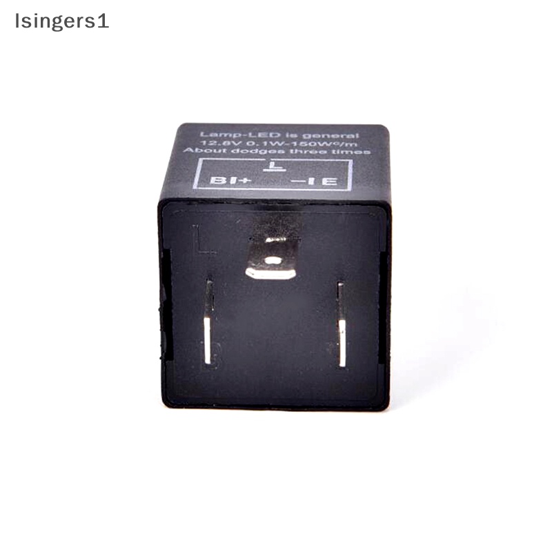 [lsingers1] 12v 3-Pin LED Adjustable Car Flasher Flash Relay Untuk Lampu Sein CF13 Butik