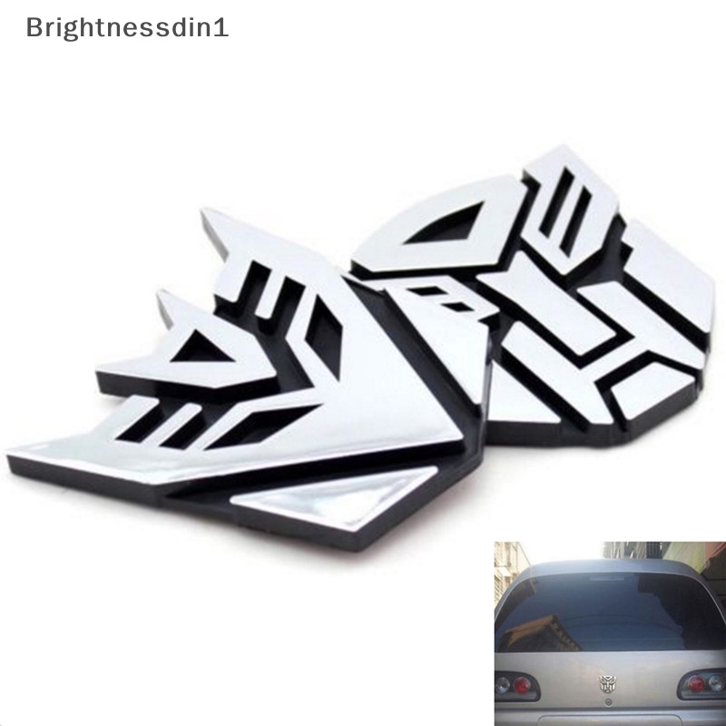 [Brightnessdin1] 3d Logo Protector Autobot Transformers Emblem Badge Graphics Decal Stiker Mobil Butik