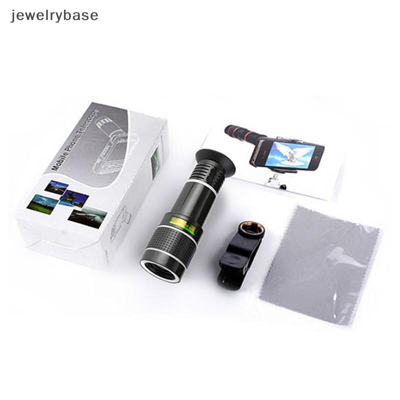 [jewelrybase] 20x Zoom HD Universal Smartphone Kamera Optik Tele Klip Lensa Teleskop Butik