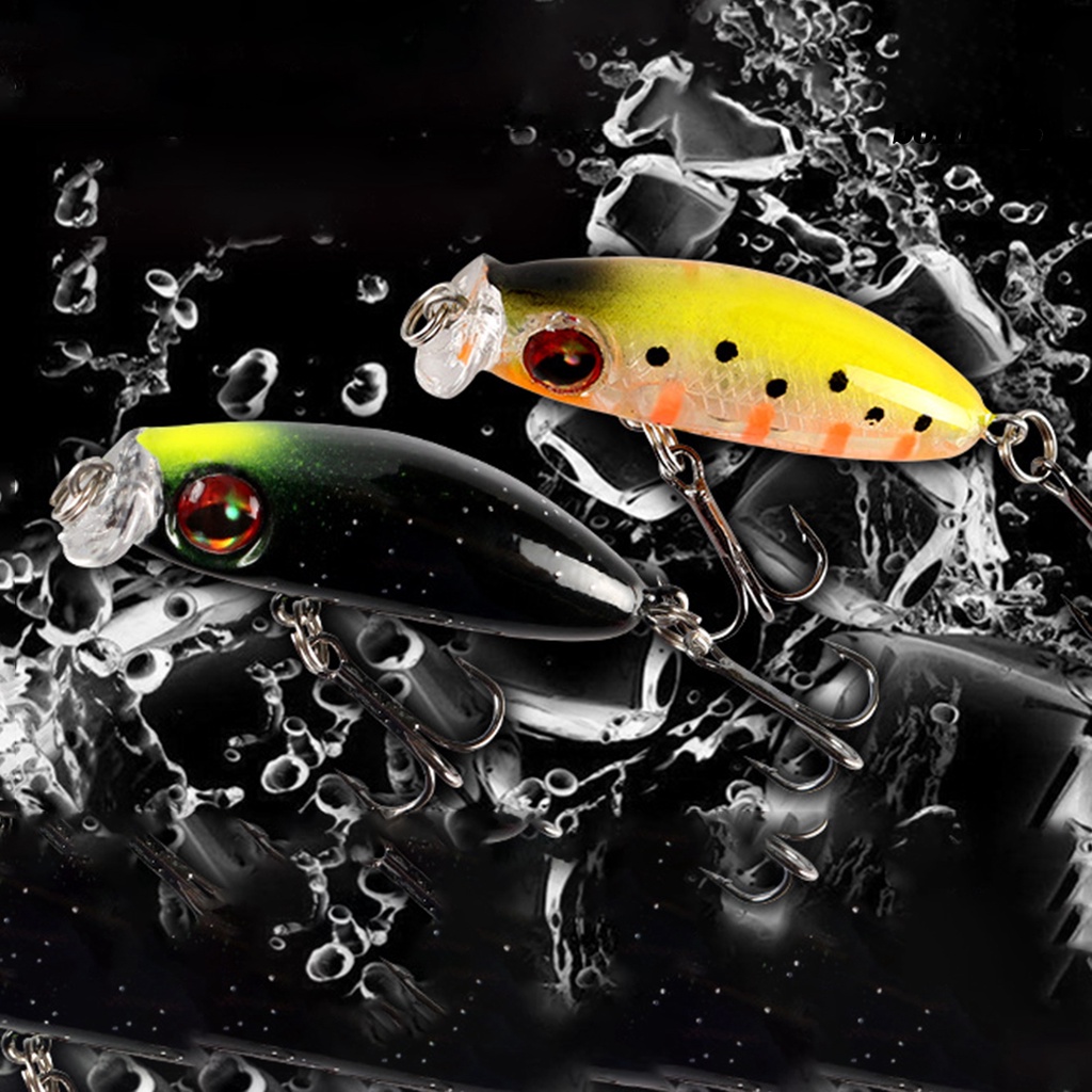 Bo-3.1g/3.5cm Umpan Pancing Built-in Sequin Simulasi Angling One-piece Modelling Bionic Micro Artificial Lure Memancing Aksesoris