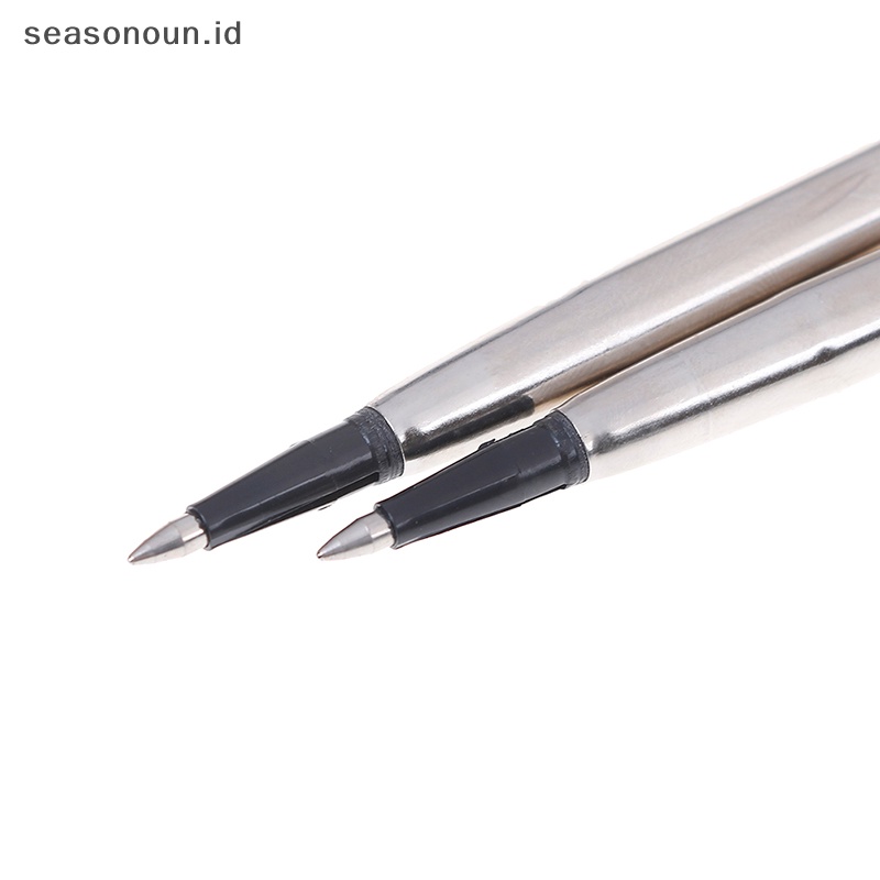 Seasonoun Parker quink roller ball rollerball pen refill Tinta Hitam medium nib.