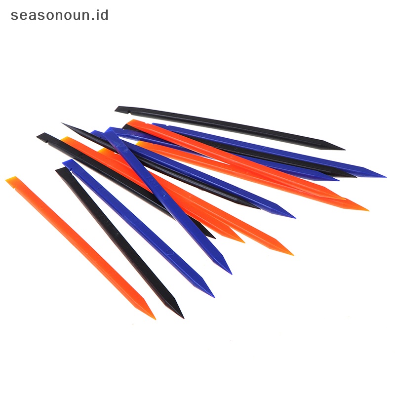 Seasonoun 5pcs Alat Congkel Pembuka Plastik Smartphone Laptop PC Bongkar Pasang Repair Tools.