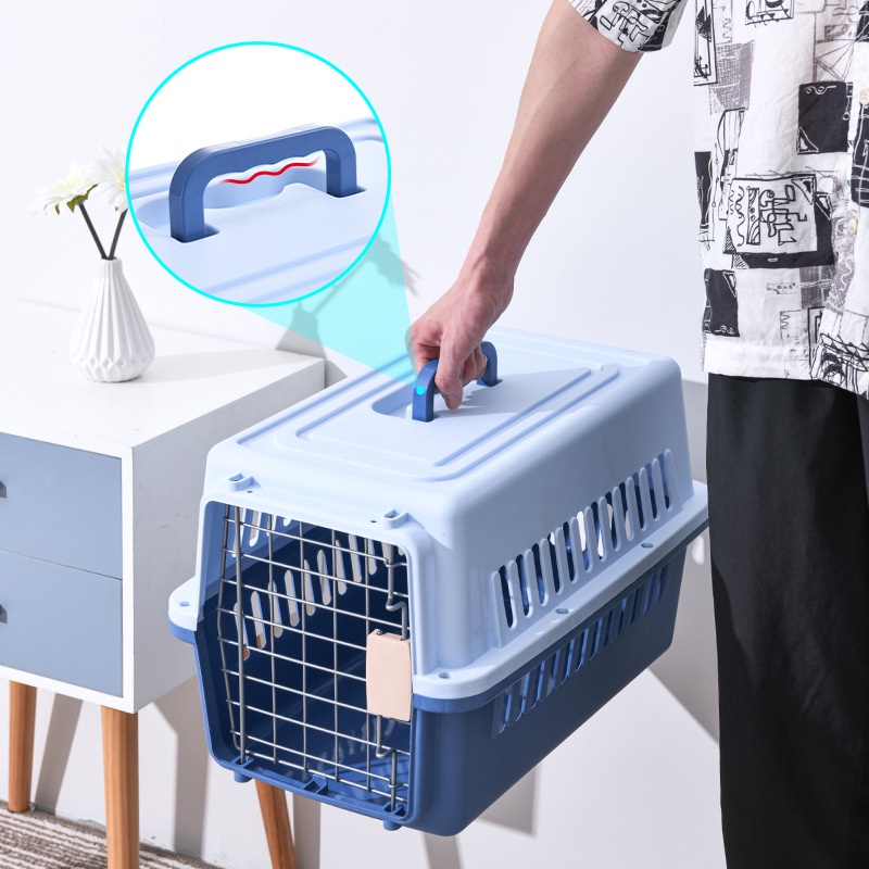 Pet Carrier Pet Cargo Travel 48 x 31.5 x 30cm Untuk Anjing Dan Kucing