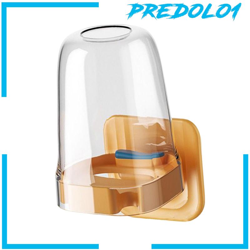 [Predolo1] Stand Holder Odol Dan Sikat Gigi Dengan Gelas Pembilas/Penutup Untuk Asrama Rumah